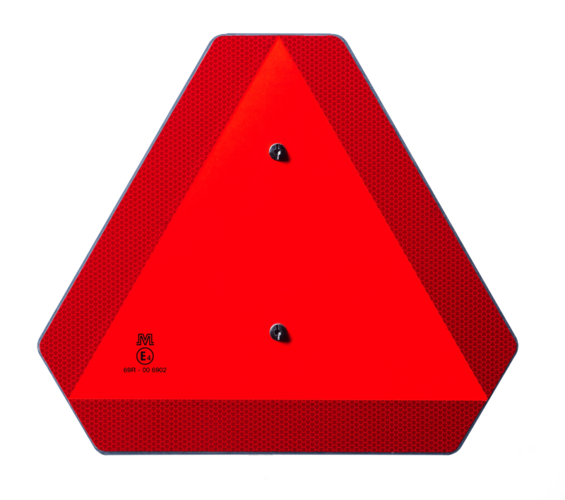 Low speed vehicle triangle