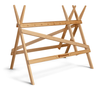 Chevalet en bois Husqvarna