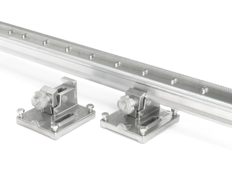 Sabots pour fixation des rails
